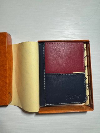 Cartera Pielini Nueva Azul y Roja