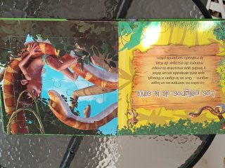 Mi libro puzle. El libro de la selva