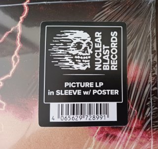The Hellacopters Overdriver Picture LP + Poster