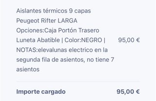 Aislantes Térmicos 9 Capas Peugeot Citroën Toyota