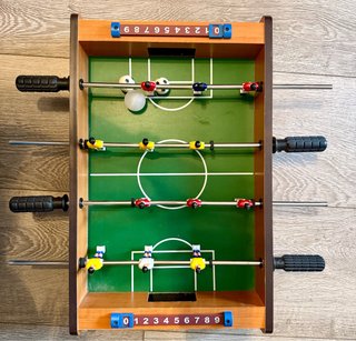 Futbolín de mesa 50x32 cm