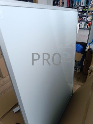 Pizarra blanca móvil de doble cara, 1200x900mm
