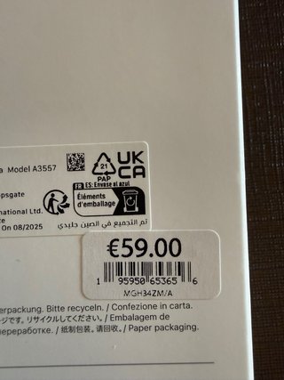 Cover iPhone Air Trasparente Apple