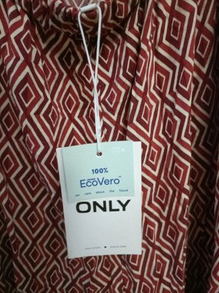 Mono Only estampado geométrico