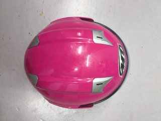 Casco de moto niña
