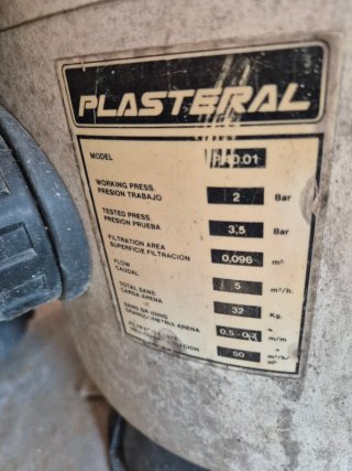 Filtro y bomba para piscina