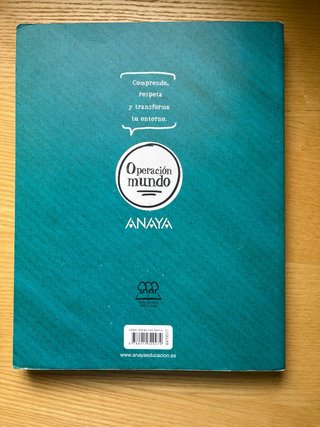 Lengua y literatura, 2 Bachillerato, Operación ...