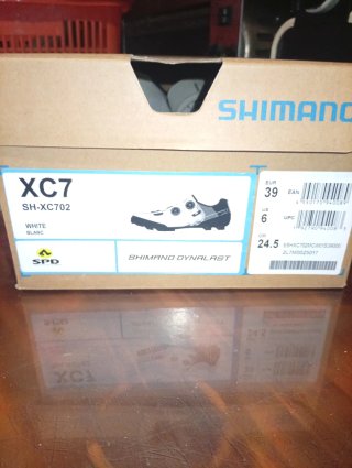 Zapatillas Ciclismo Shimano Blancas