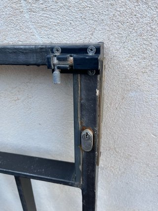 2 Puertas Hierro Galvanizado