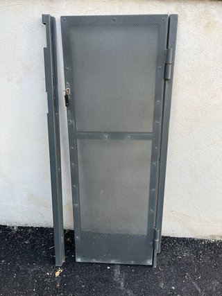2 Puertas Hierro Galvanizado
