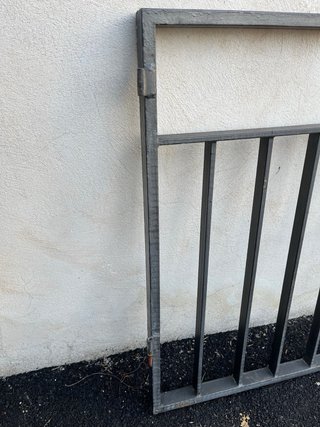 2 Puertas Hierro Galvanizado