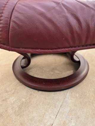 Sillón Stressless Ekornes Piel Rojo