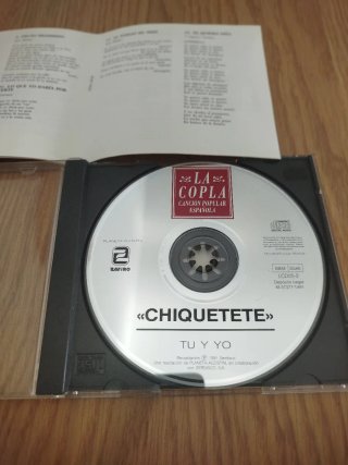 CD Chiquetete - Grandes éxitos,tu y yo