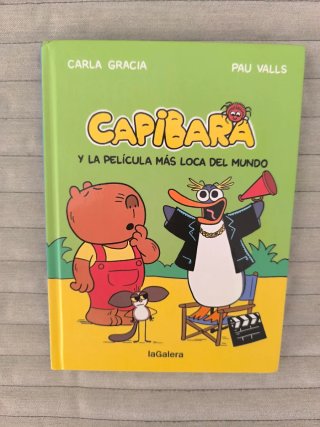 Tres libros de la colección Capibara