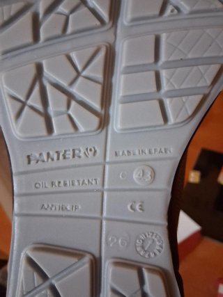 Zapatos de trabajo PANTER