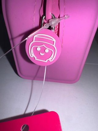 Estuche Silicona Playmobil Rosa
