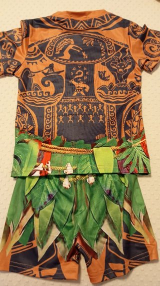 Disfraz infantil Moana talla 120