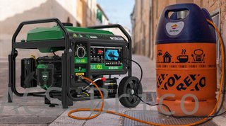 Generador Dual Propano - Gasolina NATURA 8500W - 230V