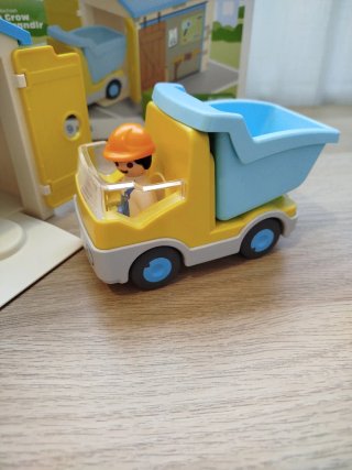 Playmobil Junior 71686 Camión COMPLETO IMPECABLE