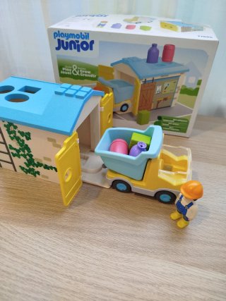 Playmobil Junior 71686 Camión COMPLETO IMPECABLE