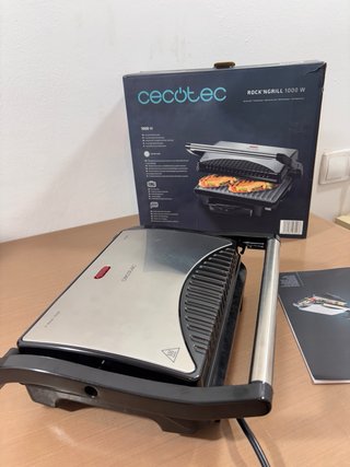 Parrilla Eléctrica Cecotec Rock'nGrill 1000W