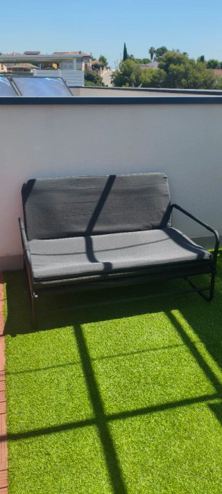 Sofá Cama Hammarn IKEA Gris