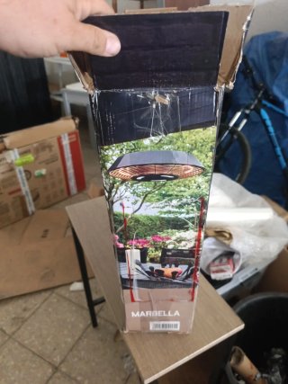 Estufa Eléctrica Enders Negra