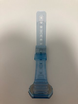 Reloj Casio Azul Transparente