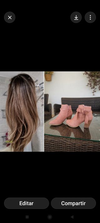 Peluca rubia y botines rosas