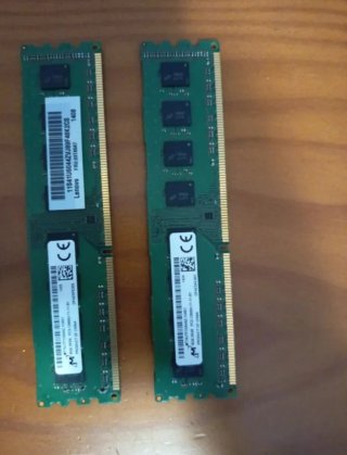 Lote 2 Memorias RAM Lenovo