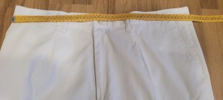 Pantalón de vestir blanco para hombre