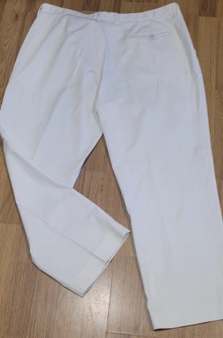 Pantalón de vestir blanco para hombre