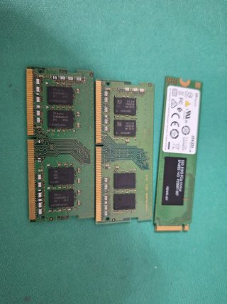 Kit RAM DDR4 8GB + SSD NVMe 512GB