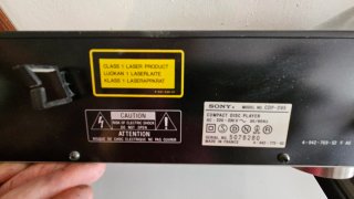 Reproductor CD Sony CDP-295