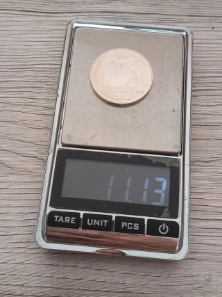 5 marcos plata Conmemorativa Alemana 150 Años