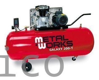 Compresor 200 Litros - 3 Hp - 230V- Metalworks