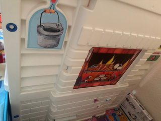 Casita infantil de plástico