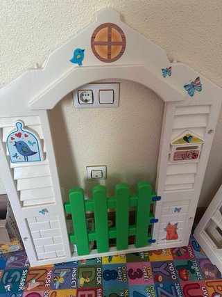 Casita infantil de plástico