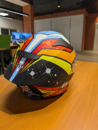 Casco KYT R2R Masia Talla L