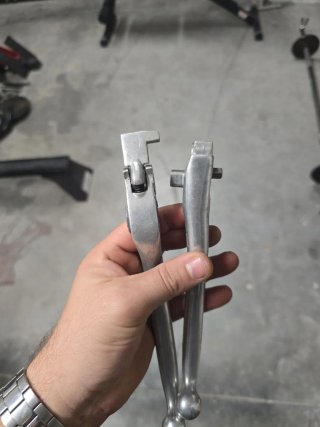 Manetas Kawasaki Z900 Originales Plata