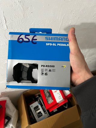 Pedales Shimano PD-RS500 SPD-SL