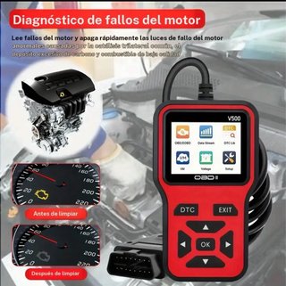 Escáner OBD2 V500 Coche Lector Códigos