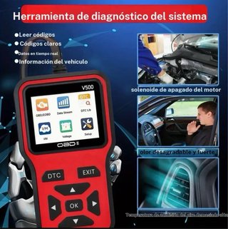 Escáner OBD2 V500 Coche Lector Códigos