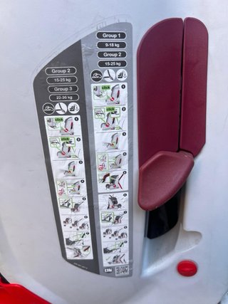 Silla coche Römer Avansafix Grupo 1-2-3