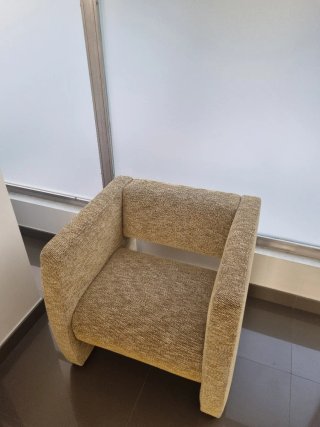 2 Butacas Sancal de tela gris precio unidad
