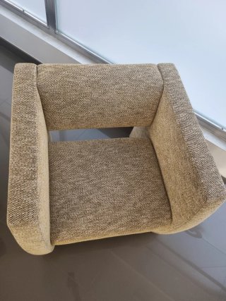 2 Butacas Sancal de tela gris precio unidad