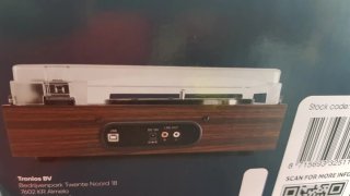 Tocadiscos Fenton RP102B con USB y Bluetooth