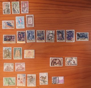 Lote Sellos España 1972 (Franco)