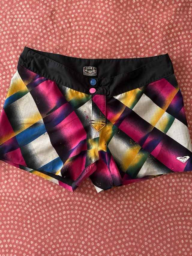 Roxy Shorts Mujer Playa Piscina Multicolor