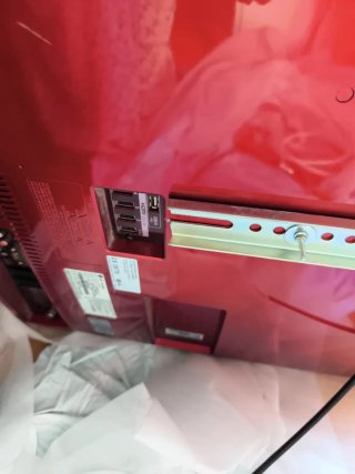 Televisor LG 42 Rojo